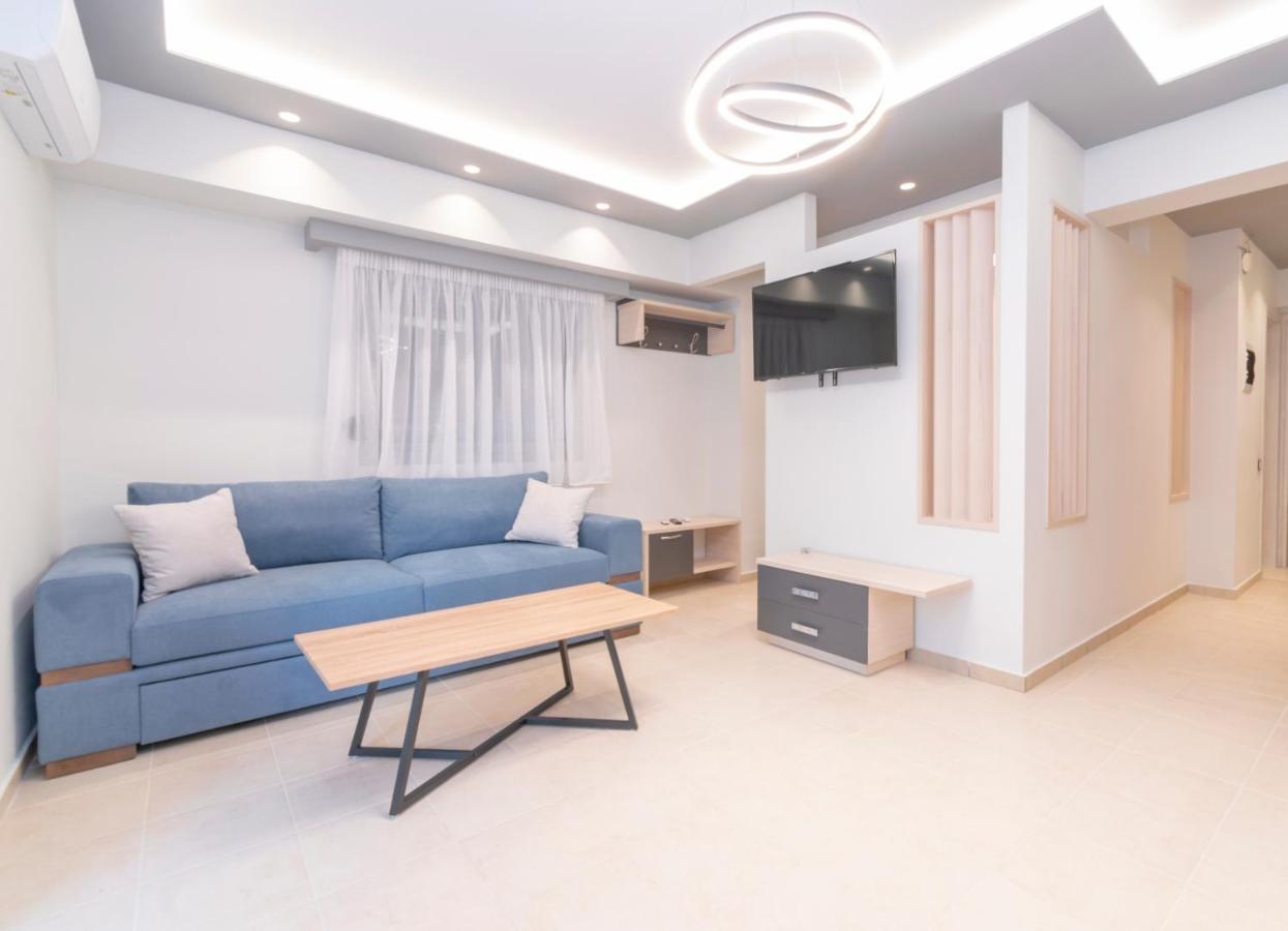 Sithoniars Luxury Ground Floor Apartment With Private Garden Неос-Мармарас Экстерьер фото