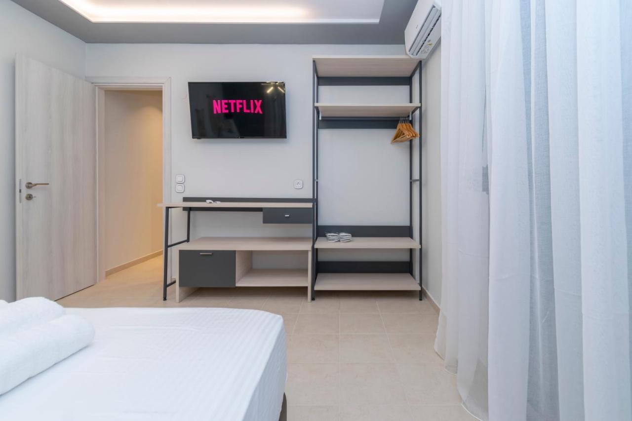 Sithoniars Luxury Ground Floor Apartment With Private Garden Неос-Мармарас Экстерьер фото